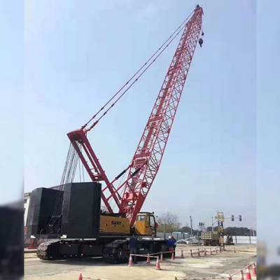 专业履带吊租赁服务——安徽利茂工程机械助力舟山建设